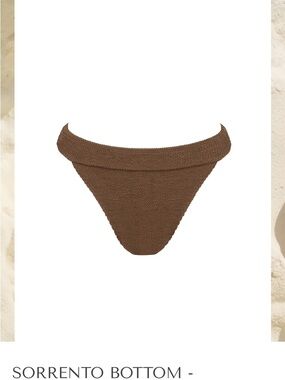Somerfield Swim Sorrento Bikini Bottom in Brown